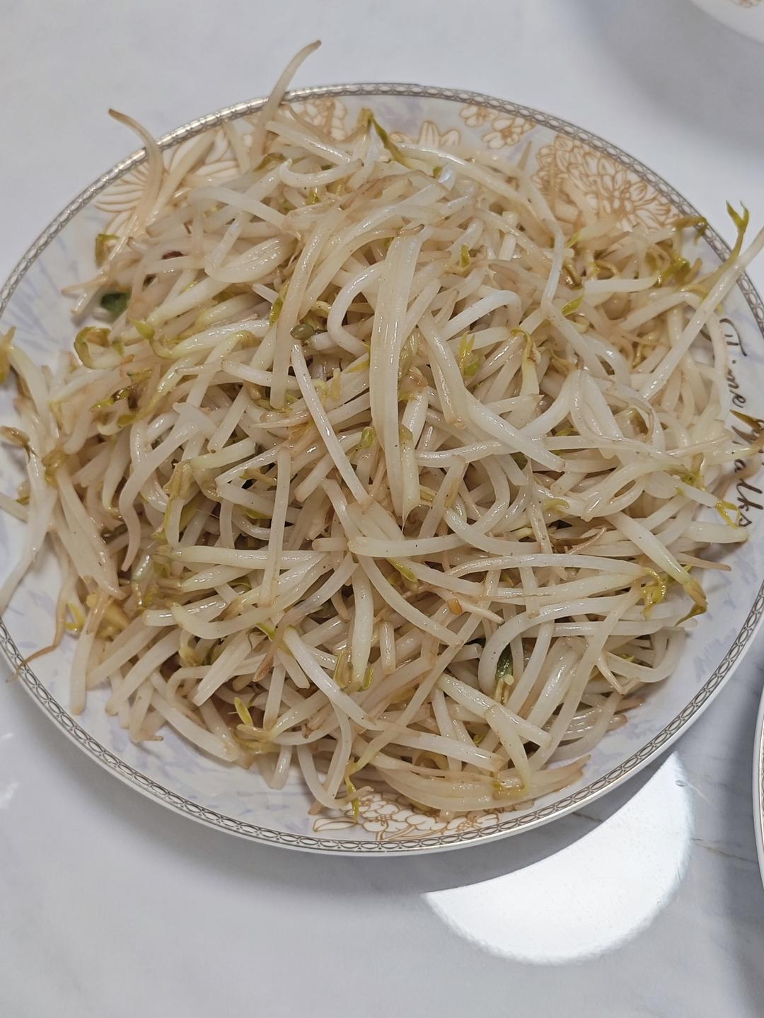素炒豆芽（东北版）