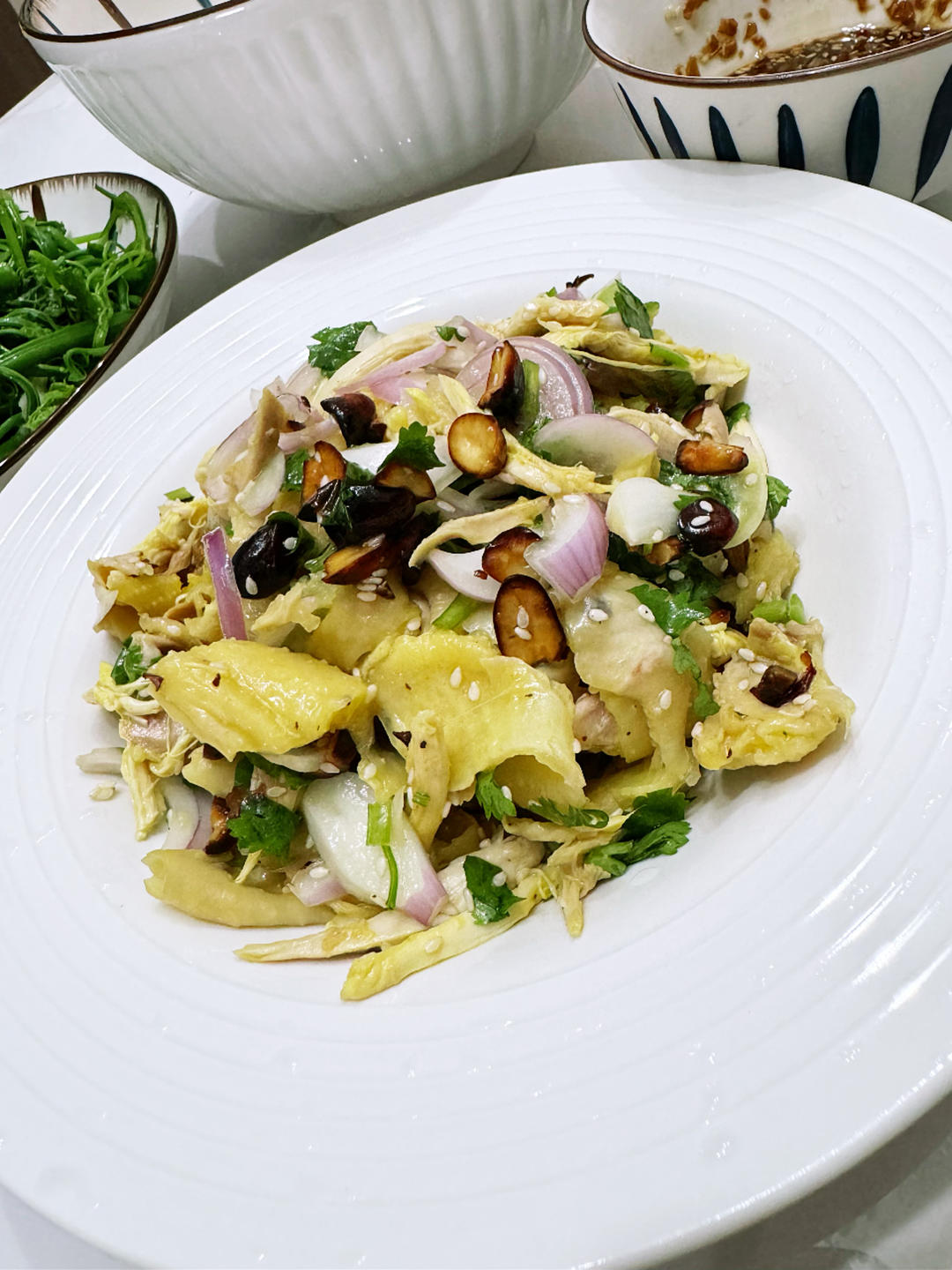 盐焗手撕鸡（易做好吃）