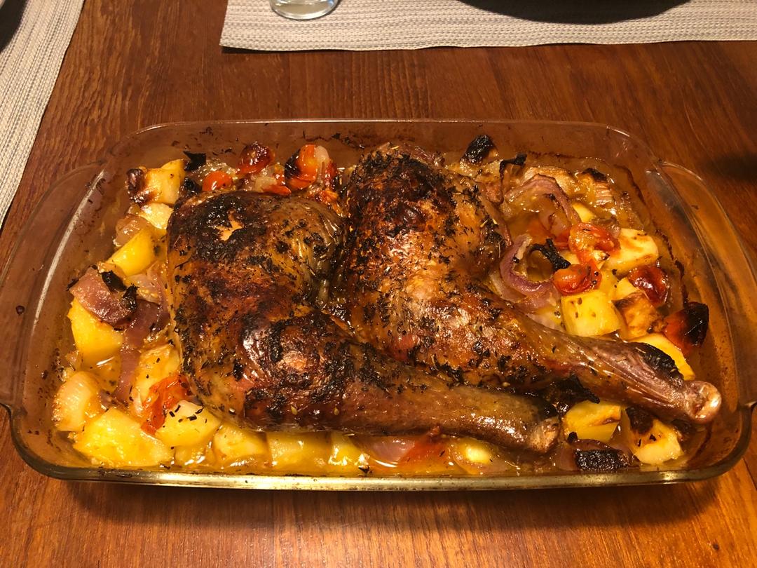 【法式烤鸡腿】