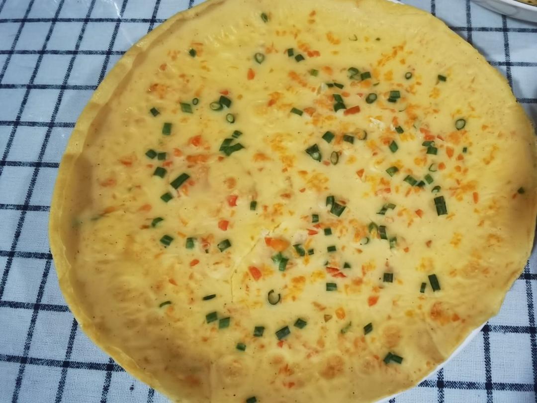 南瓜鸡蛋煎饼（平底锅版）