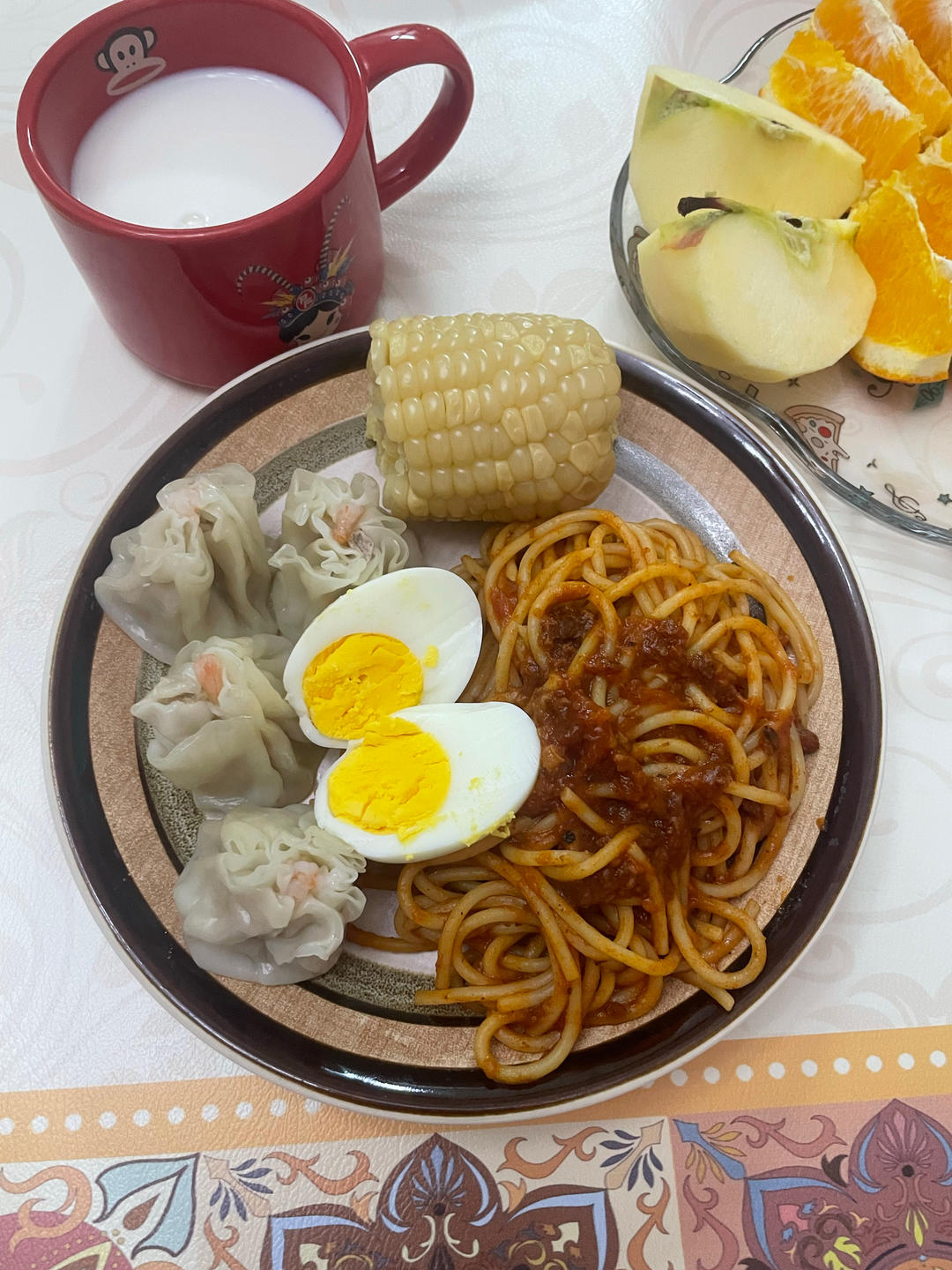 老母亲版小学生早餐 （升级为初中生早餐啦）