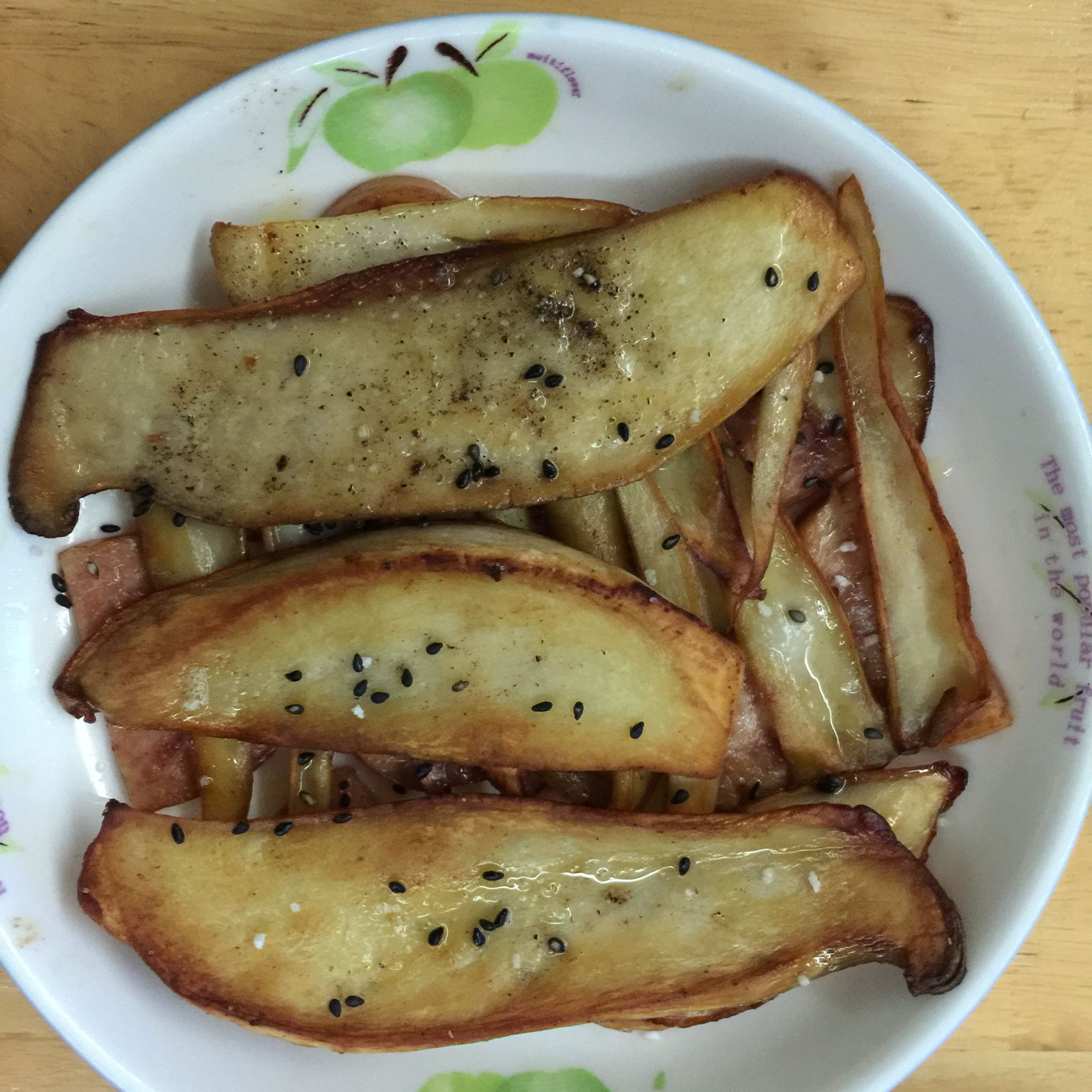 香煎黑椒杏鲍菇
