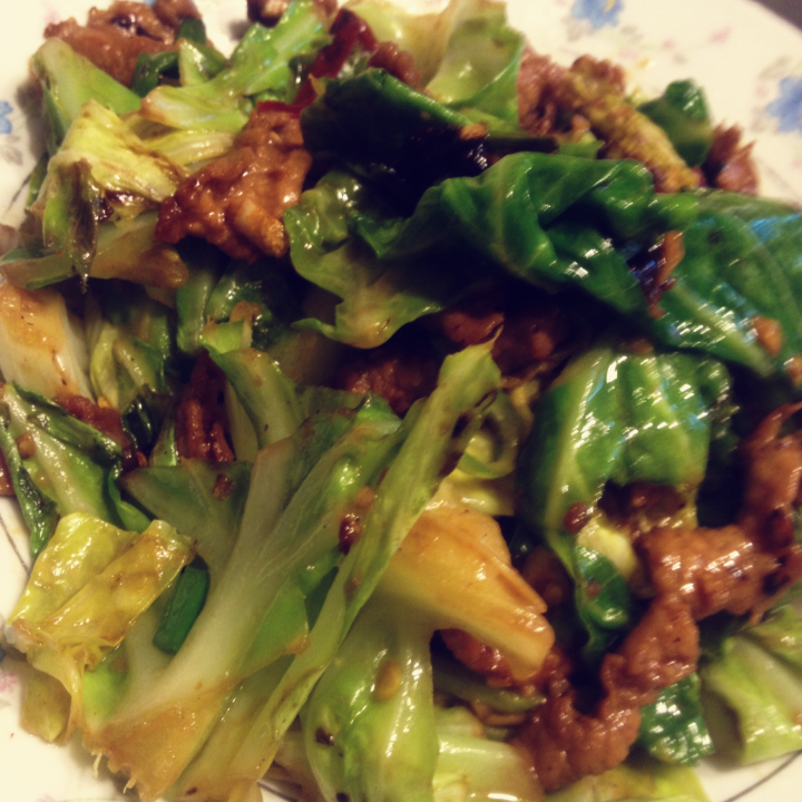 干锅手撕包菜