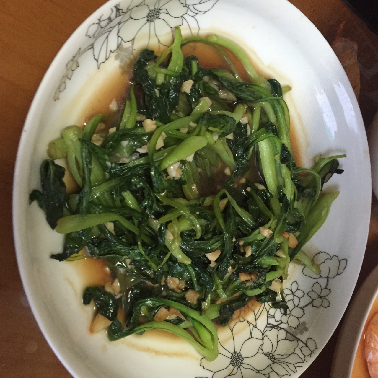 蒜蓉鸡毛菜