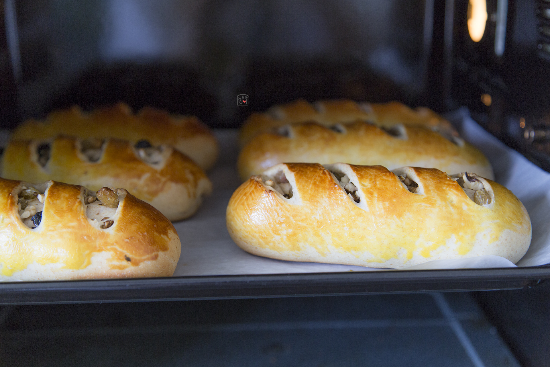 迷你列巴🥖一次发酵小面包的做法 步骤15