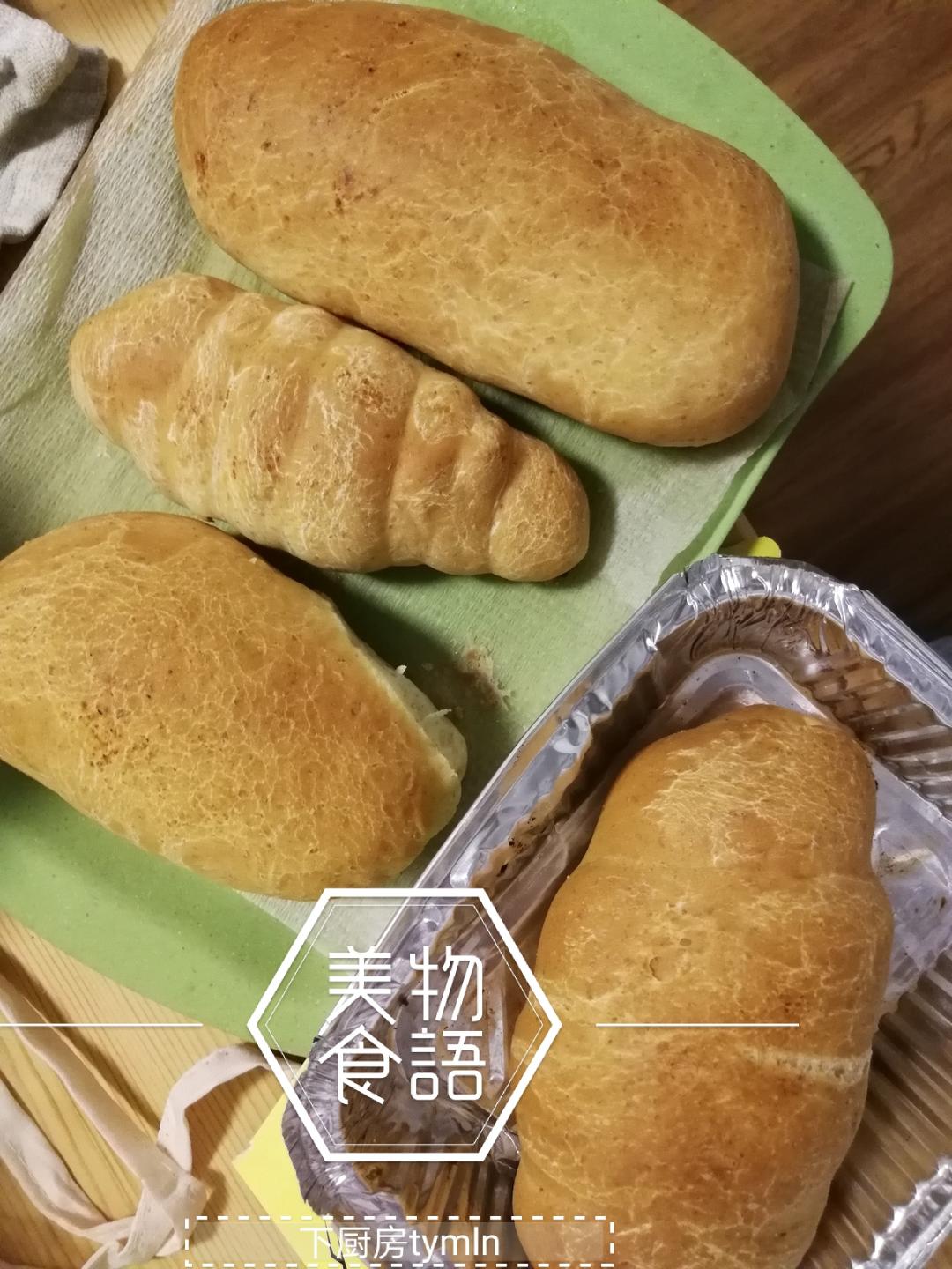 全麦面包（16%全麦粉）肠仔包简单懒人手残版零失败