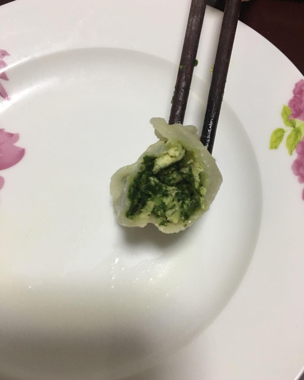 素荠菜饺子