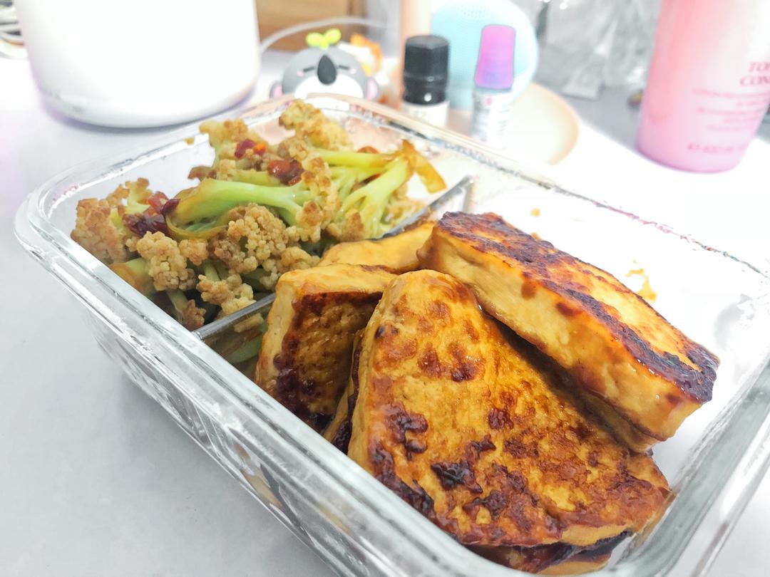 工作日便当—照烧系列|照烧豆腐的做法