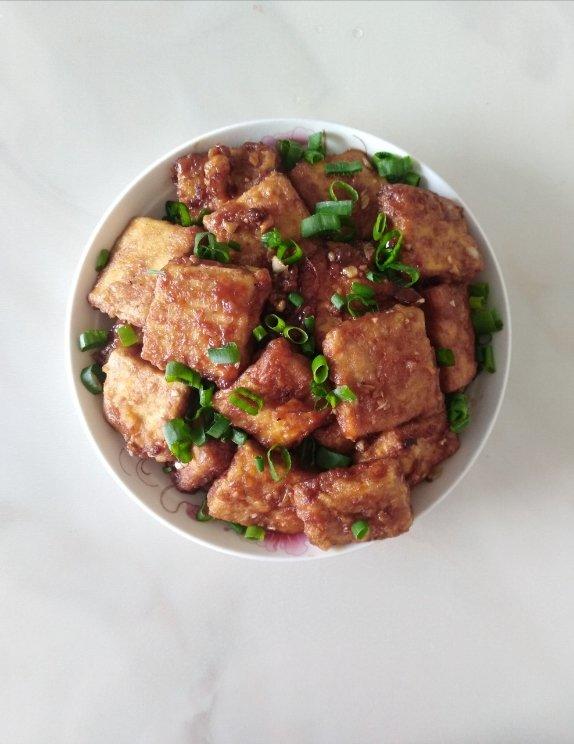 无敌好吃的香煎豆腐