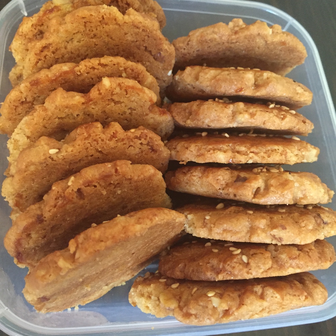 堇乐巫做的桃酥