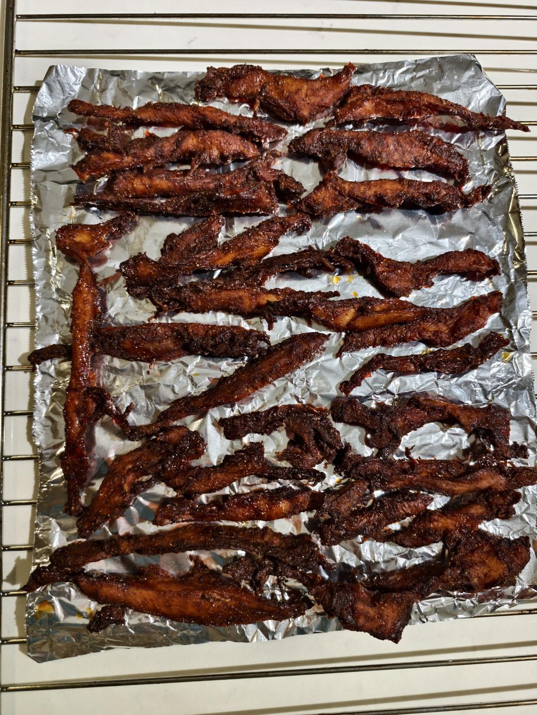 风干麻辣鸡肉干
