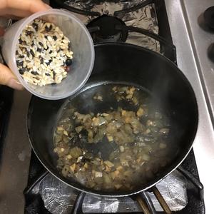 杏鲍菇扇贝配意大利蘑菇Risotto 纯素的做法 步骤5