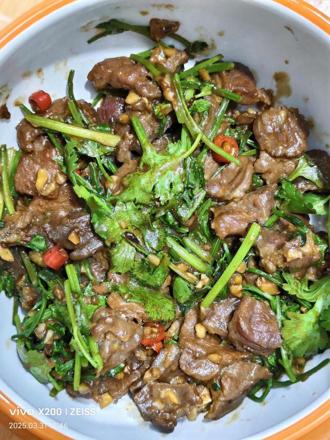 小炒牛肉