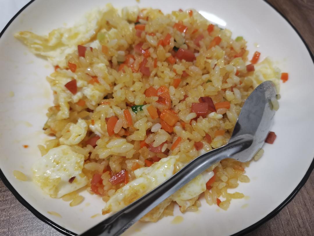 炒米饭蛋炒饭二十分钟快手家常