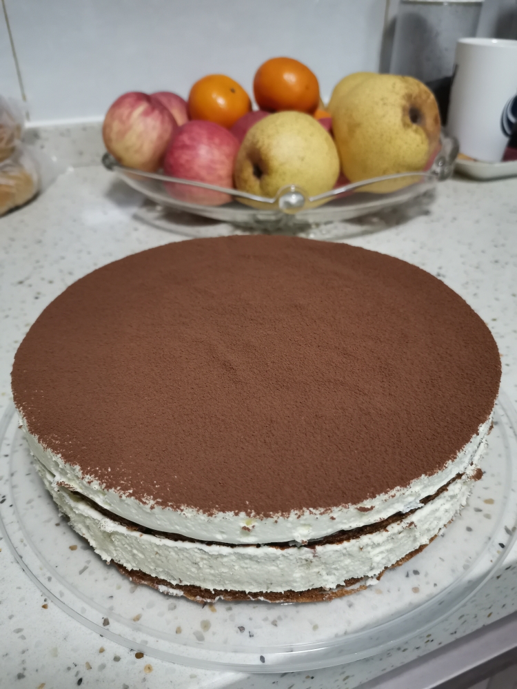 提拉米苏蛋糕（8寸）的做法