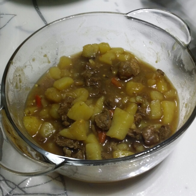 土豆烧牛肉