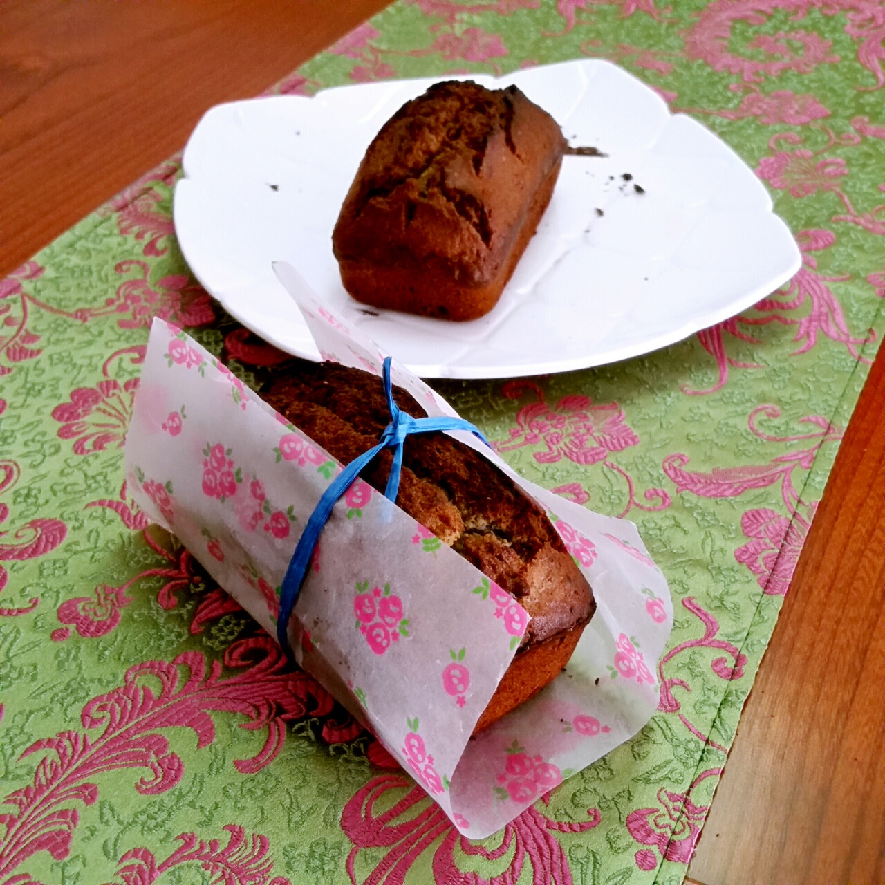 黑芝麻酒酿磅蛋糕