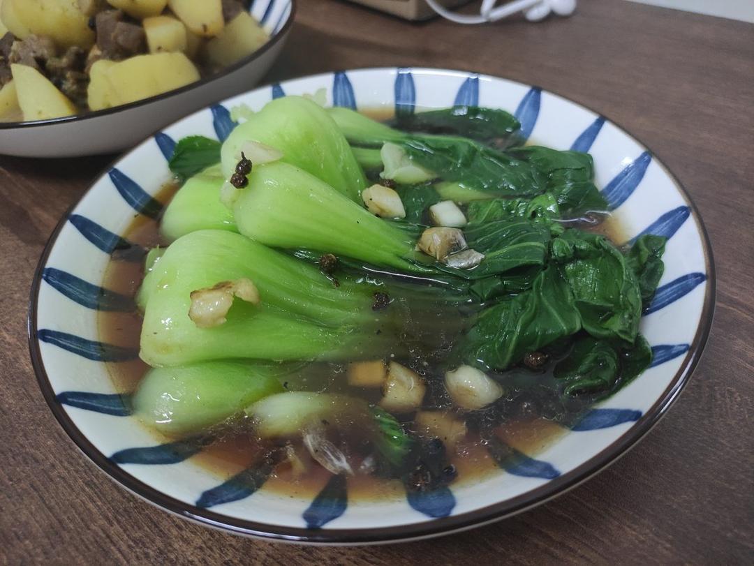 白灼上海青