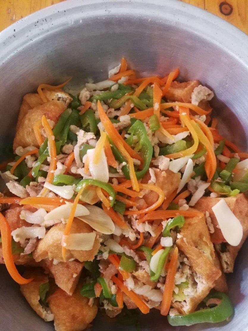 青椒油豆腐——这样做比肉还好吃的油豆腐