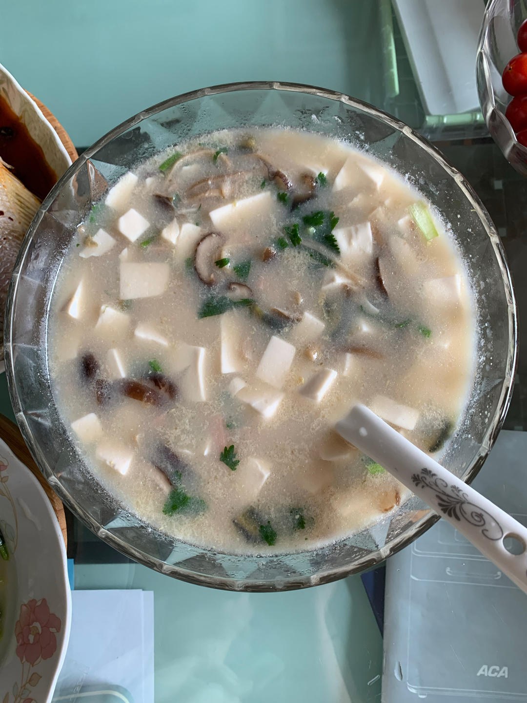 皮蛋豆腐羹
