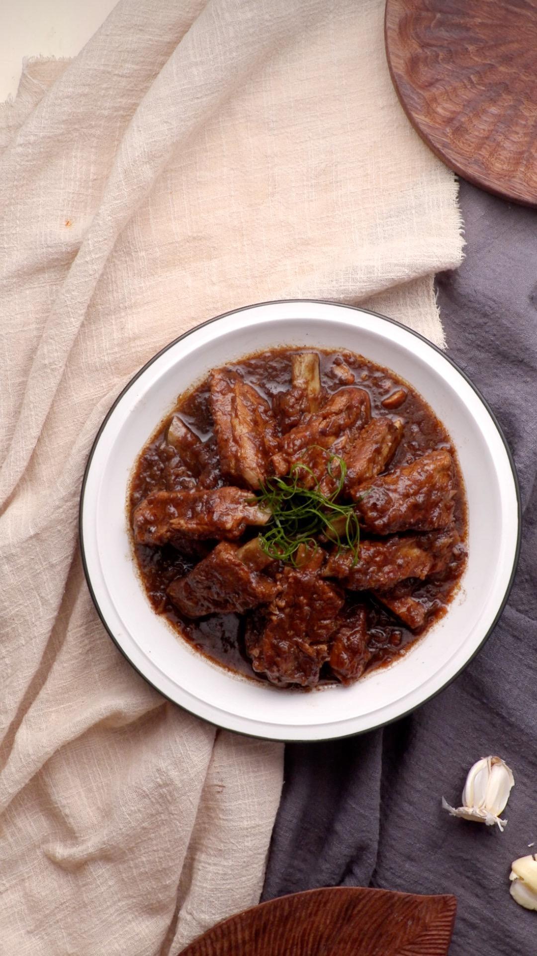 黑椒排骨的做法