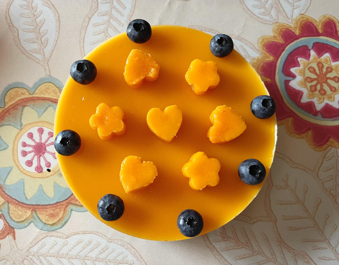 【视频】芒果慕斯（6寸） | 含镜面果胶配方