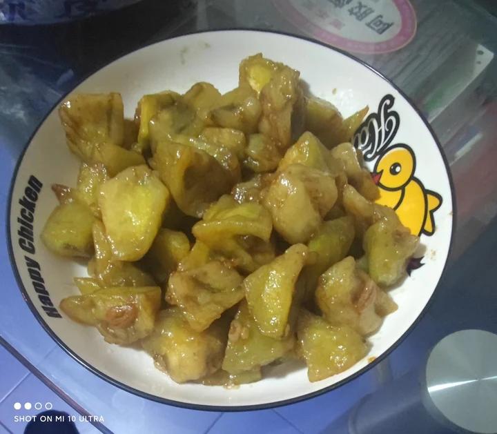 家常烧茄子---空气炸锅版