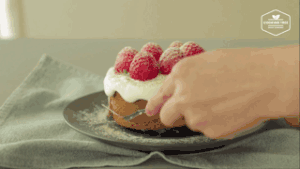 草莓雪崩蛋糕的做法 步骤20