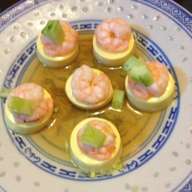 日本豆腐蒸虾仁