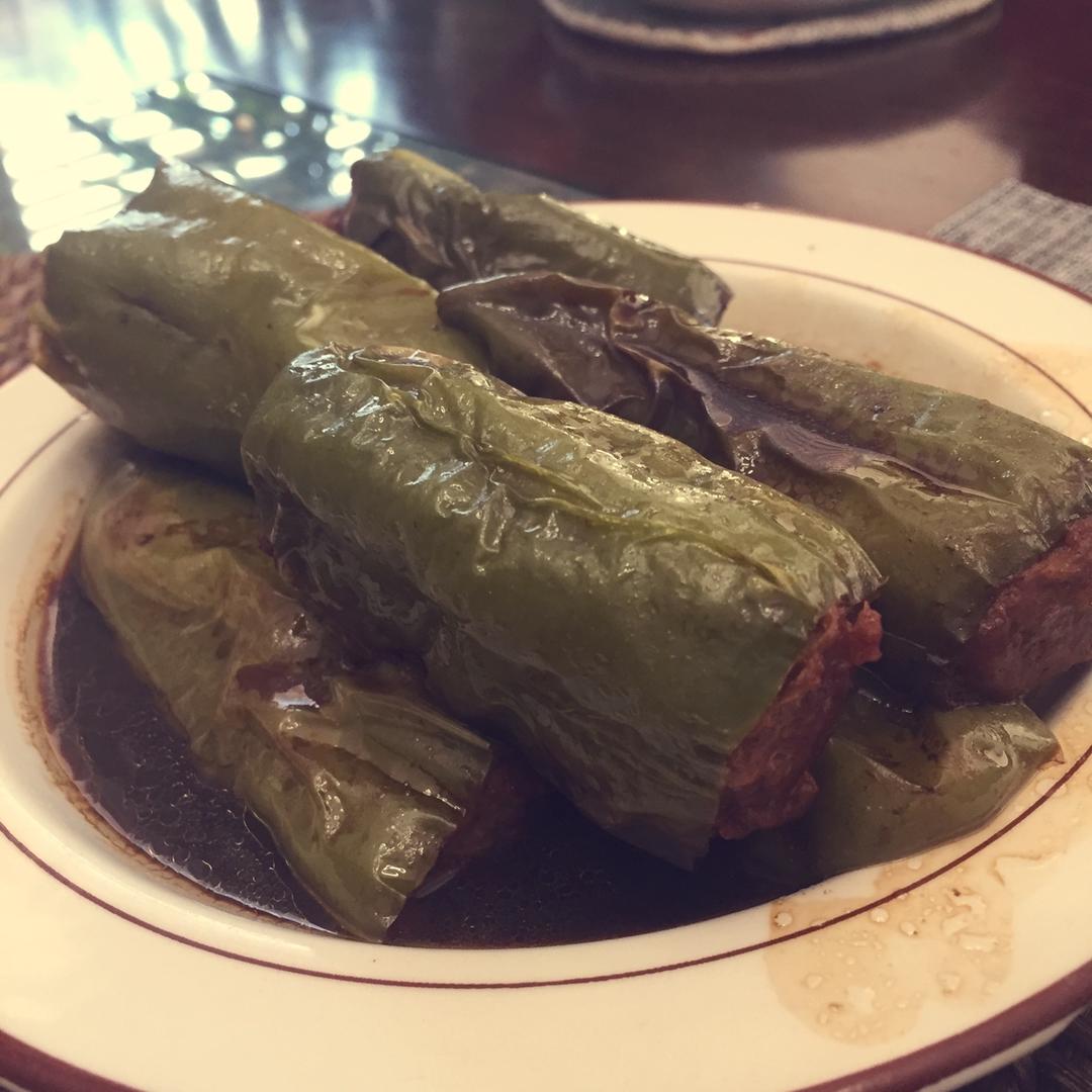 虎皮尖椒酿肉