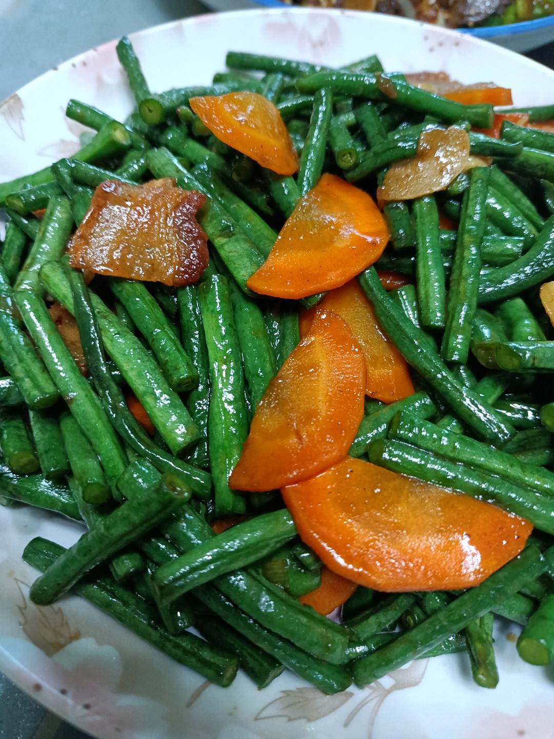 豇豆角炒肉