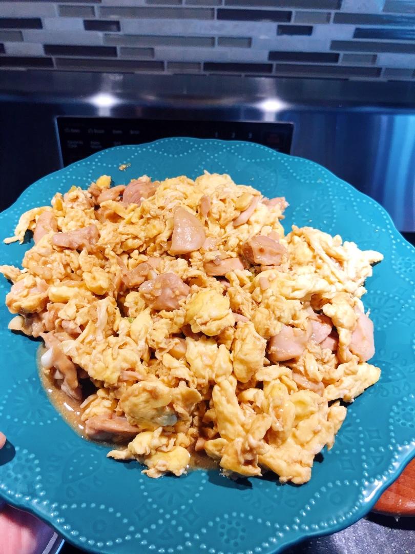 醋溜木须（清真菜）