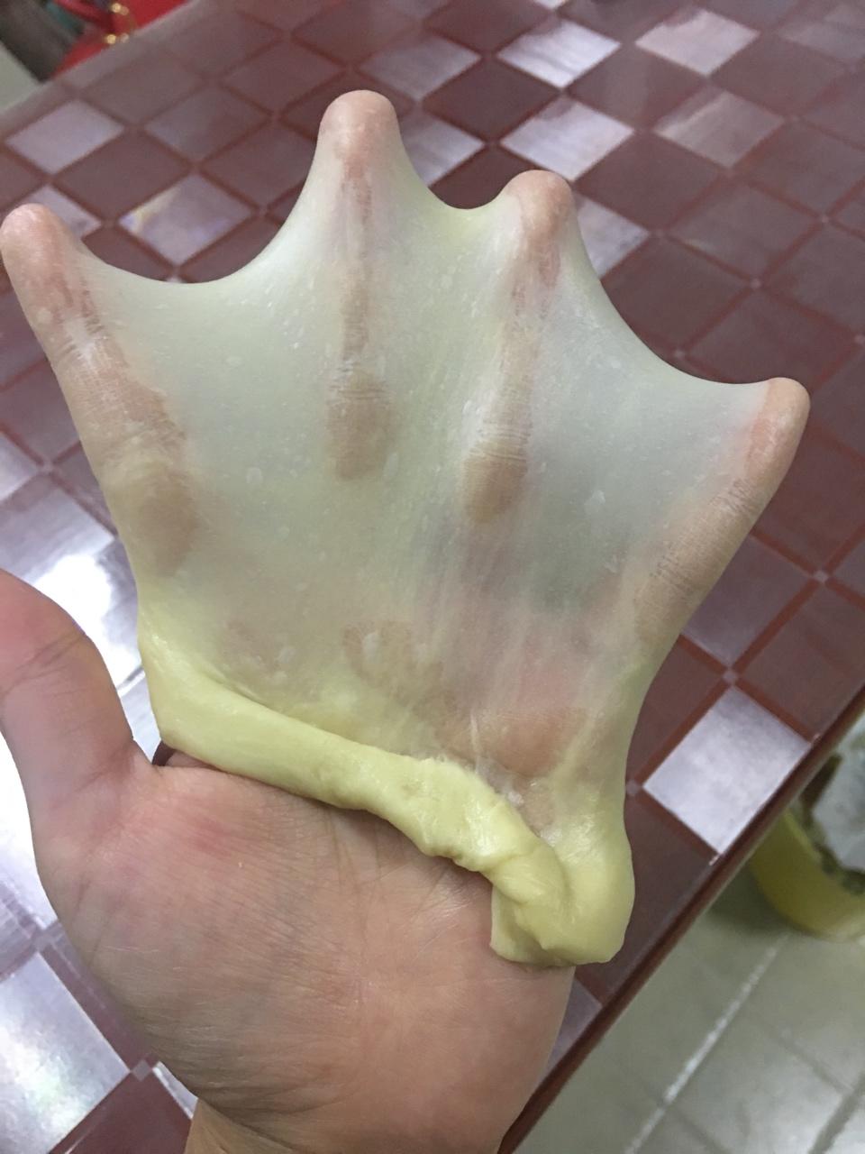 面包机都能揉出手套膜（不用剪刀，面包机出膜最详细指导）