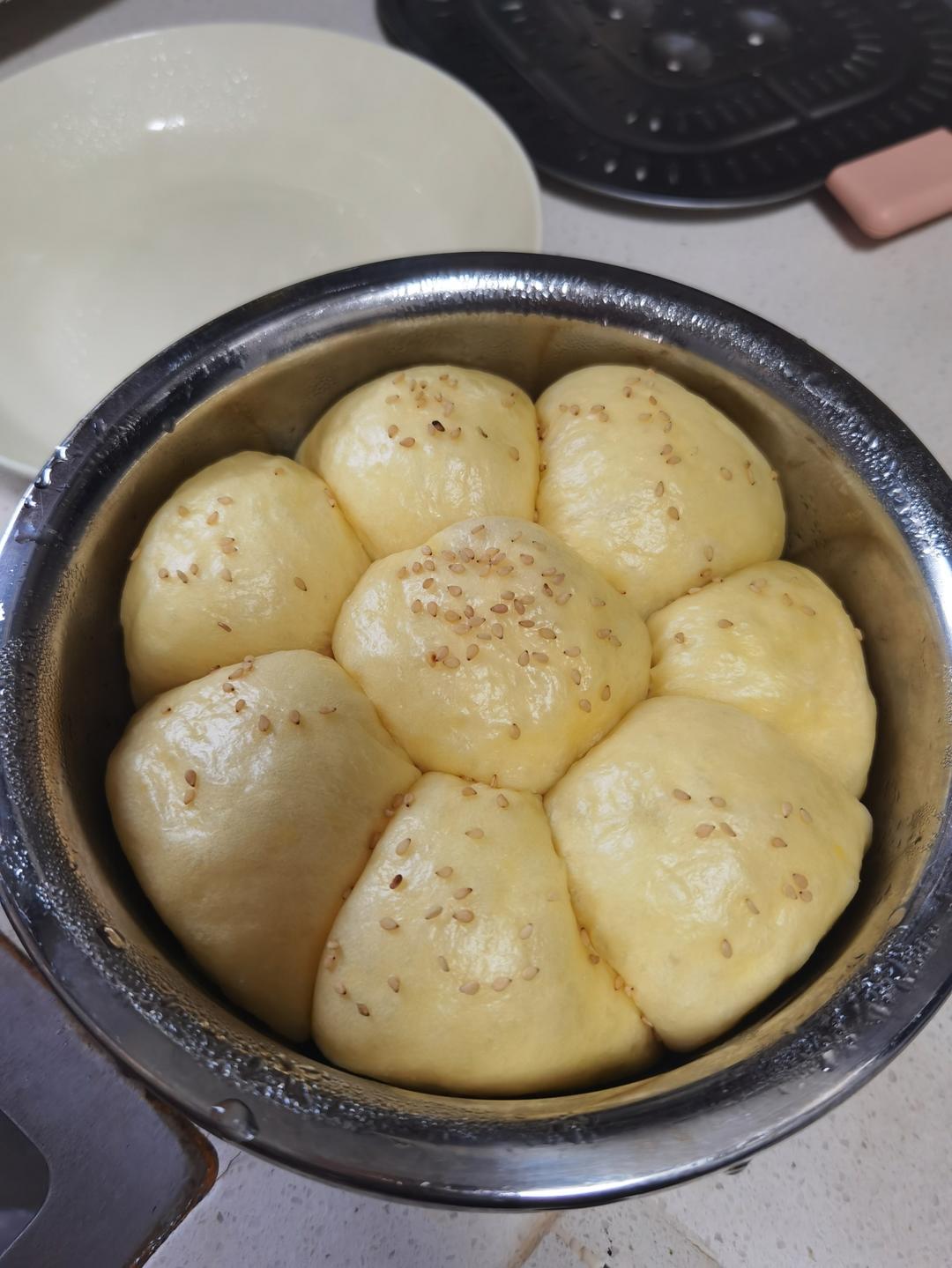 蒸面包