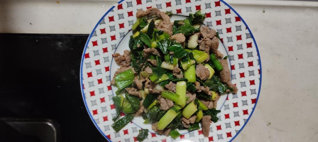 大蒜炒肉