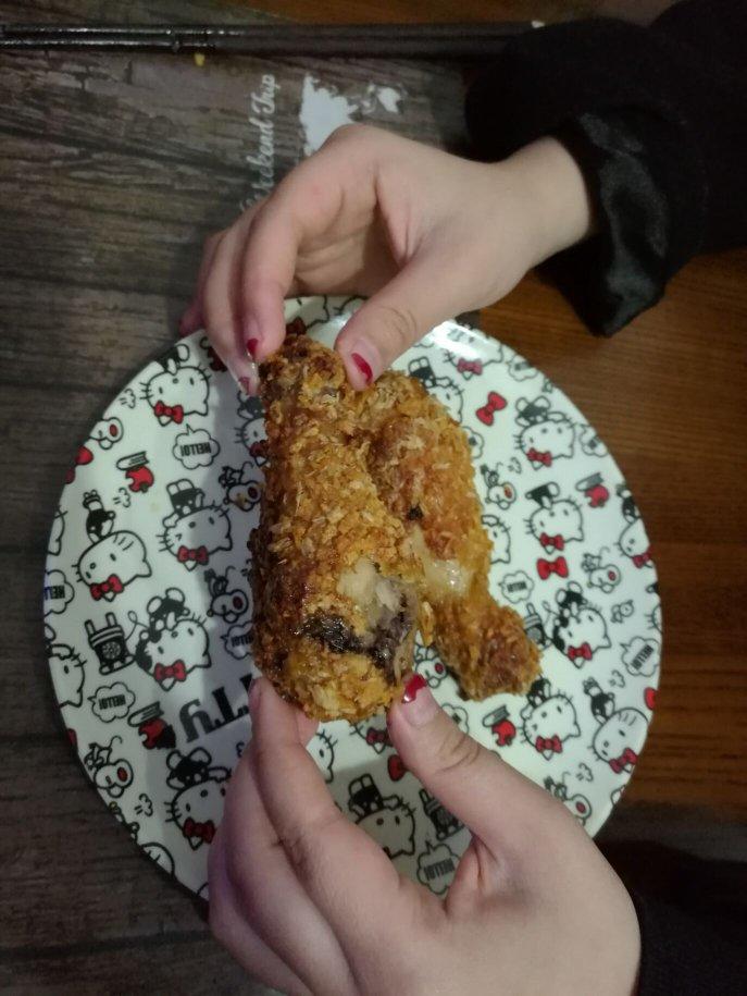 直击KFC脆皮鸡腿