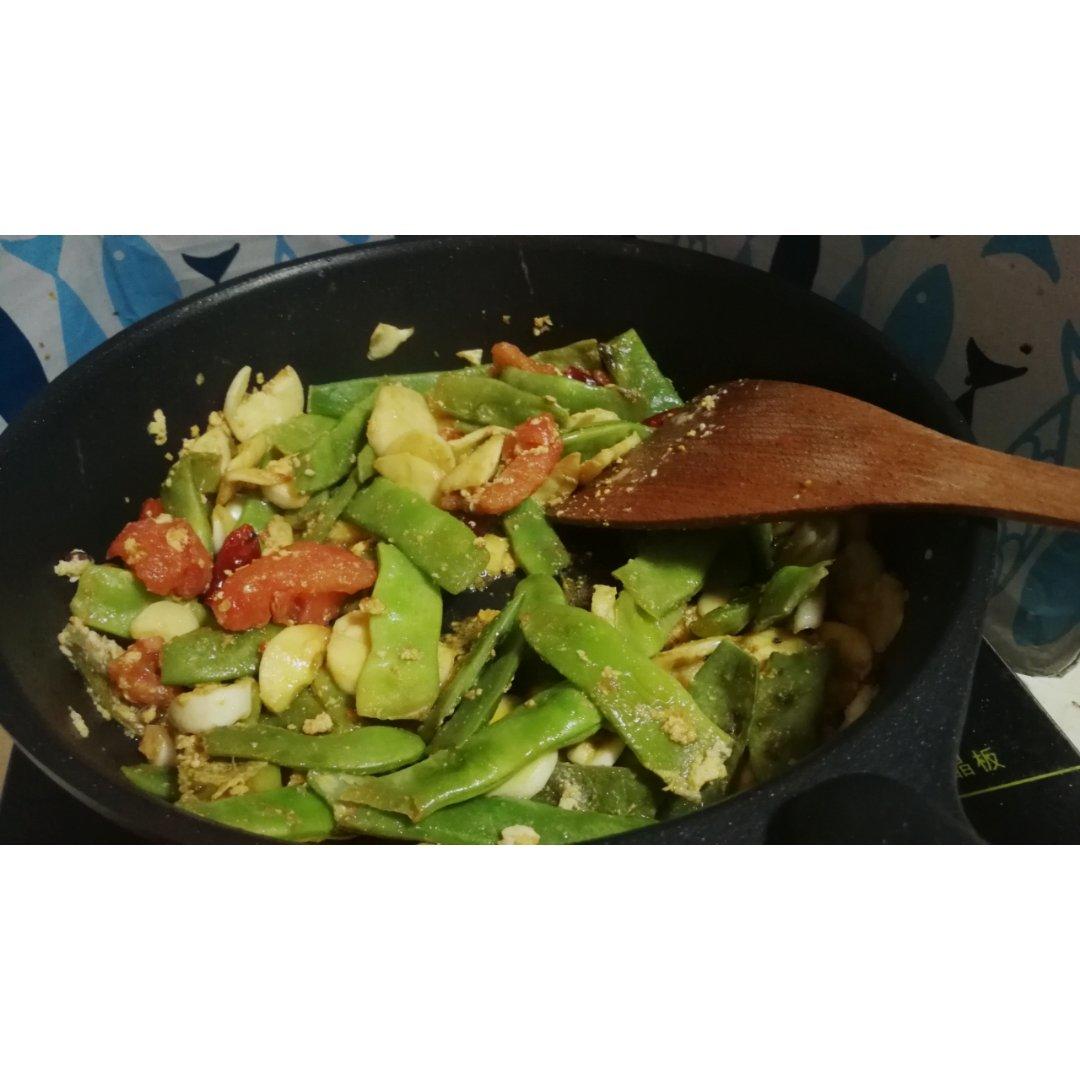 茭白炒三鲜