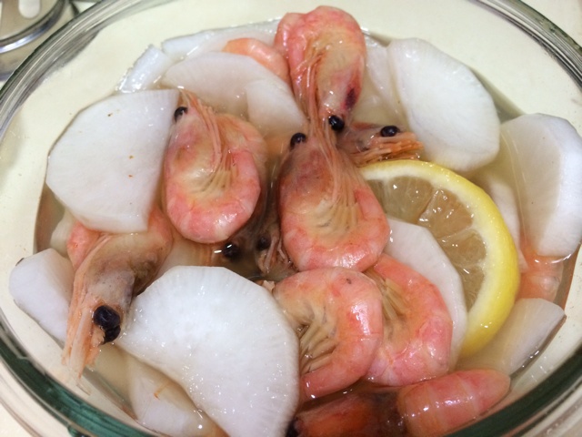 蜜醋北极虾