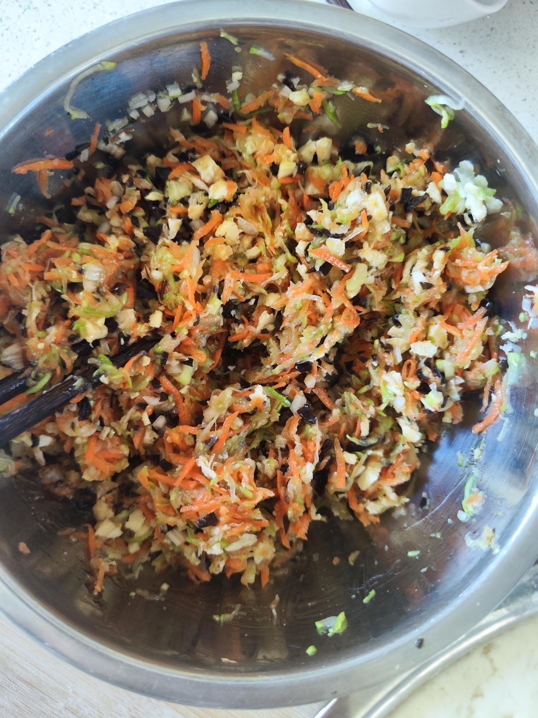 素饺子的极致美味 西葫芦鸡蛋饺子