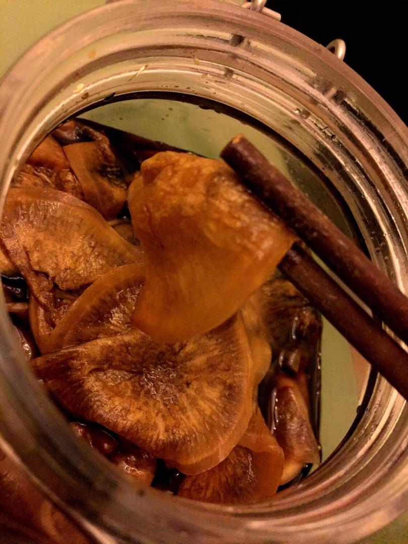 爽口菜腌糖醋萝卜片