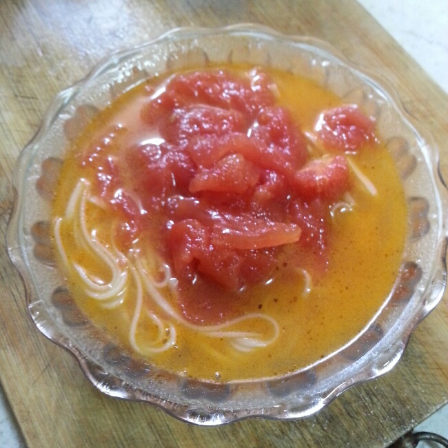 私房菜--西红柿面