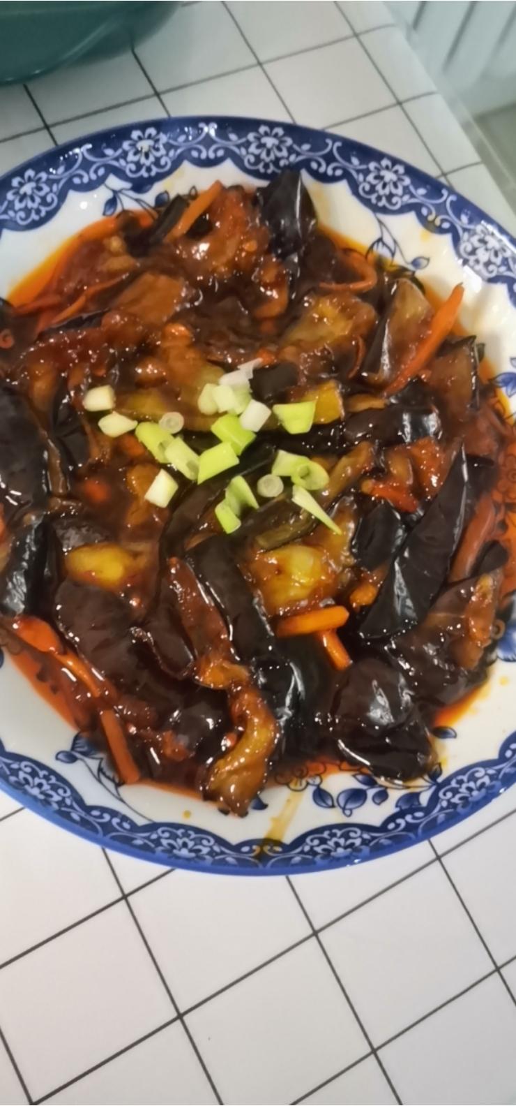 鱼香茄条简易版