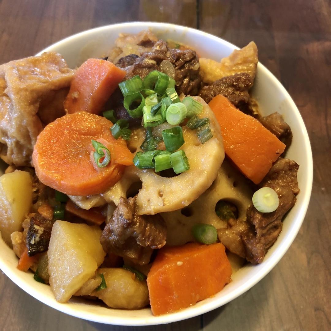 土豆烧牛腩