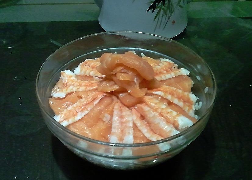 刺身盖饭的做法