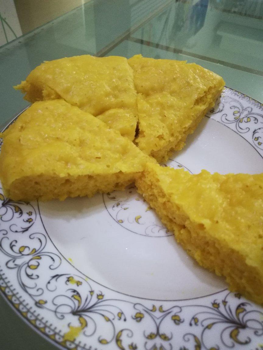 不用揉面的南瓜发糕 附常见失败案例分析 图片大全 九月家早餐的不用揉面的南瓜发糕 附常见失败案例分析 图片