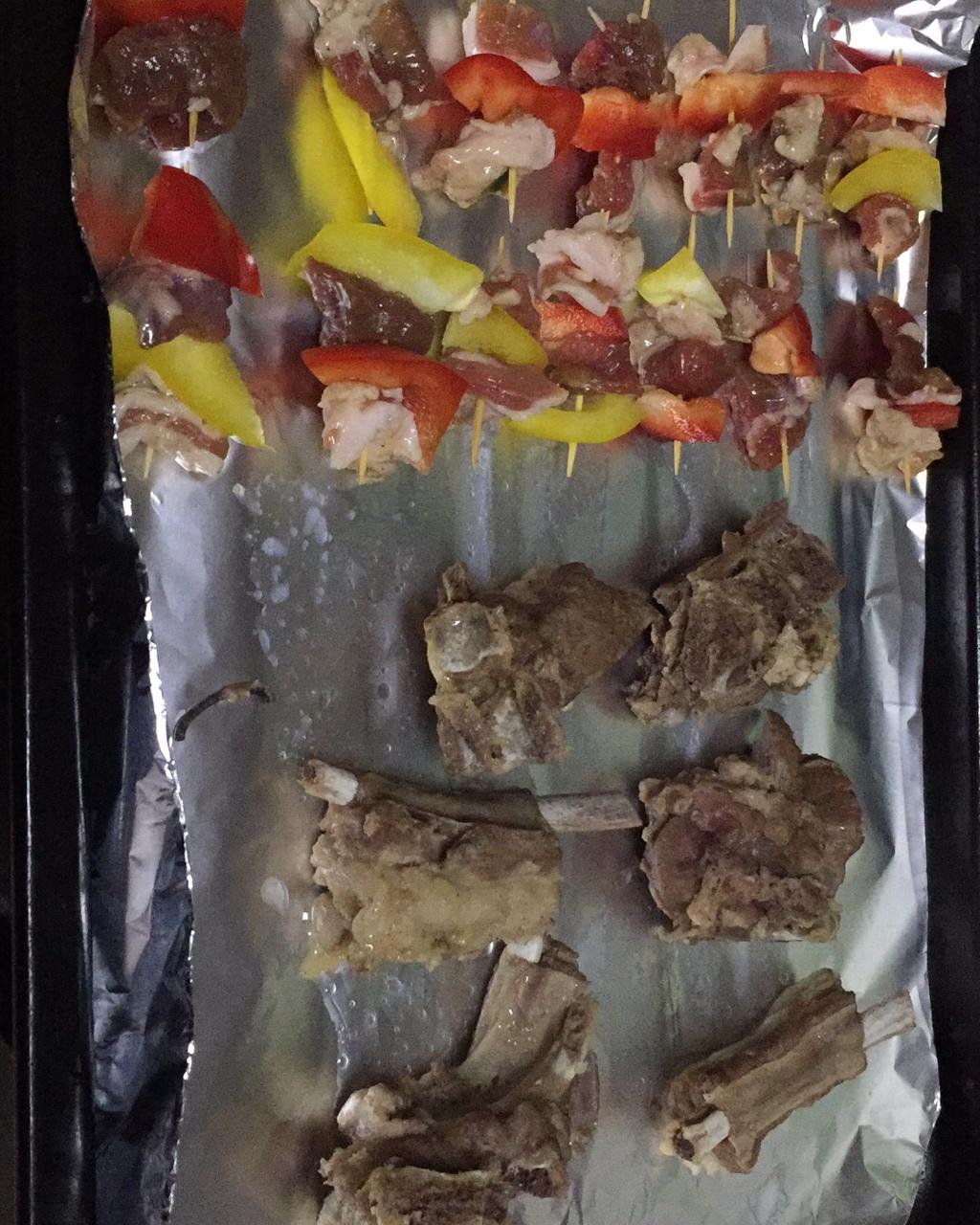 烤箱烤羊排