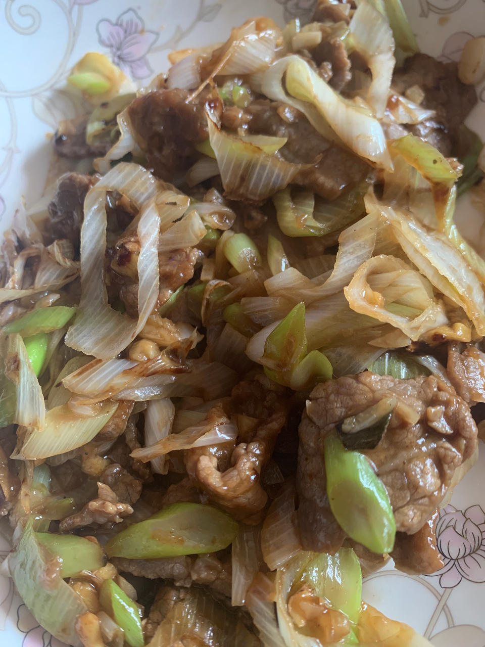 葱爆牛肉