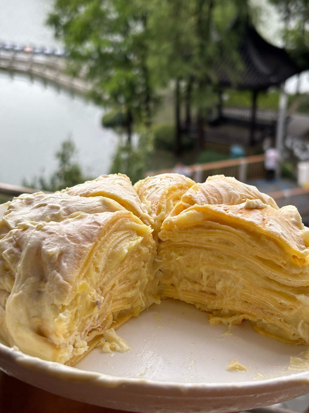 榴莲千层（超软糯蛋皮配方٩( ᐛ )و