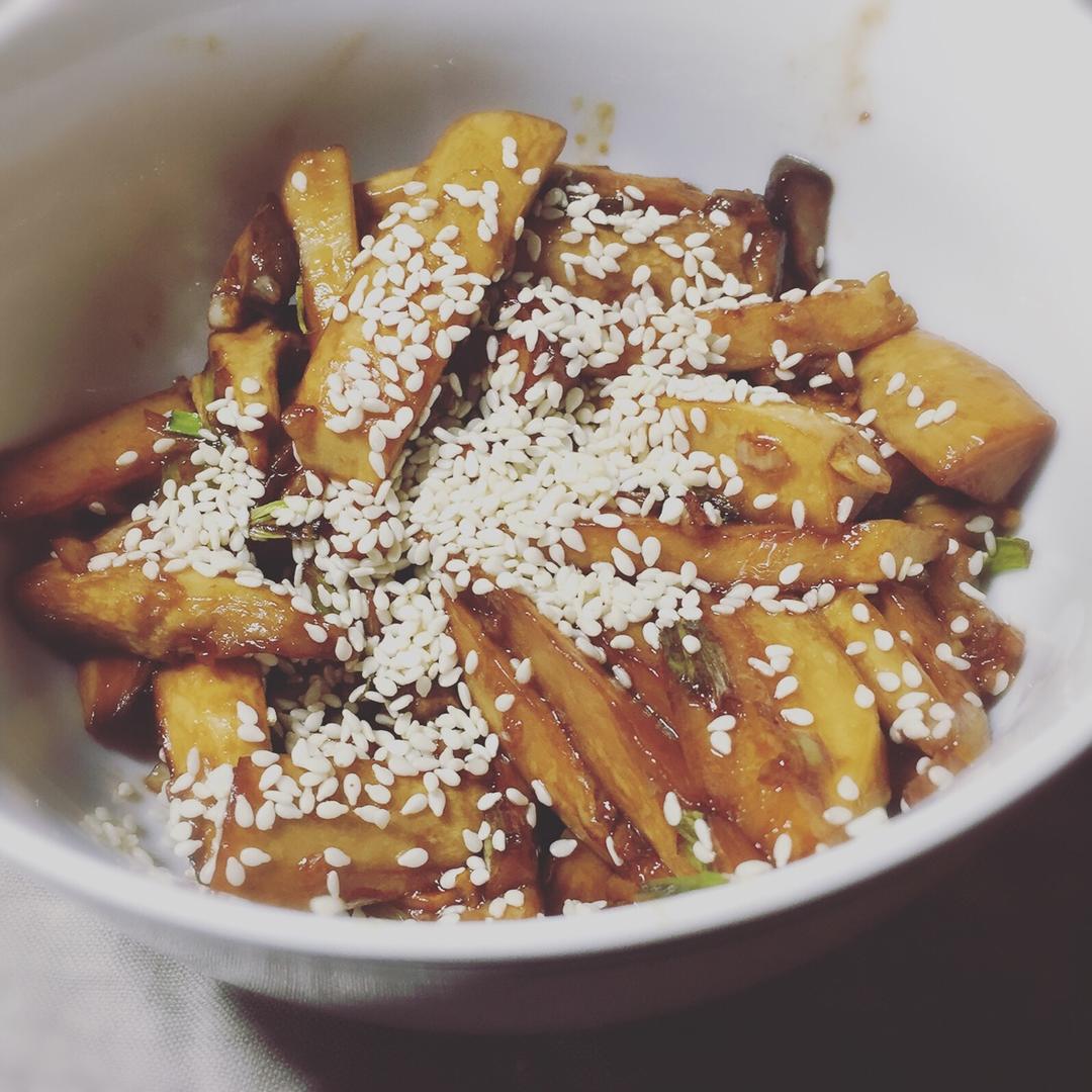 超简单快手菜--蒜香杏鲍菇