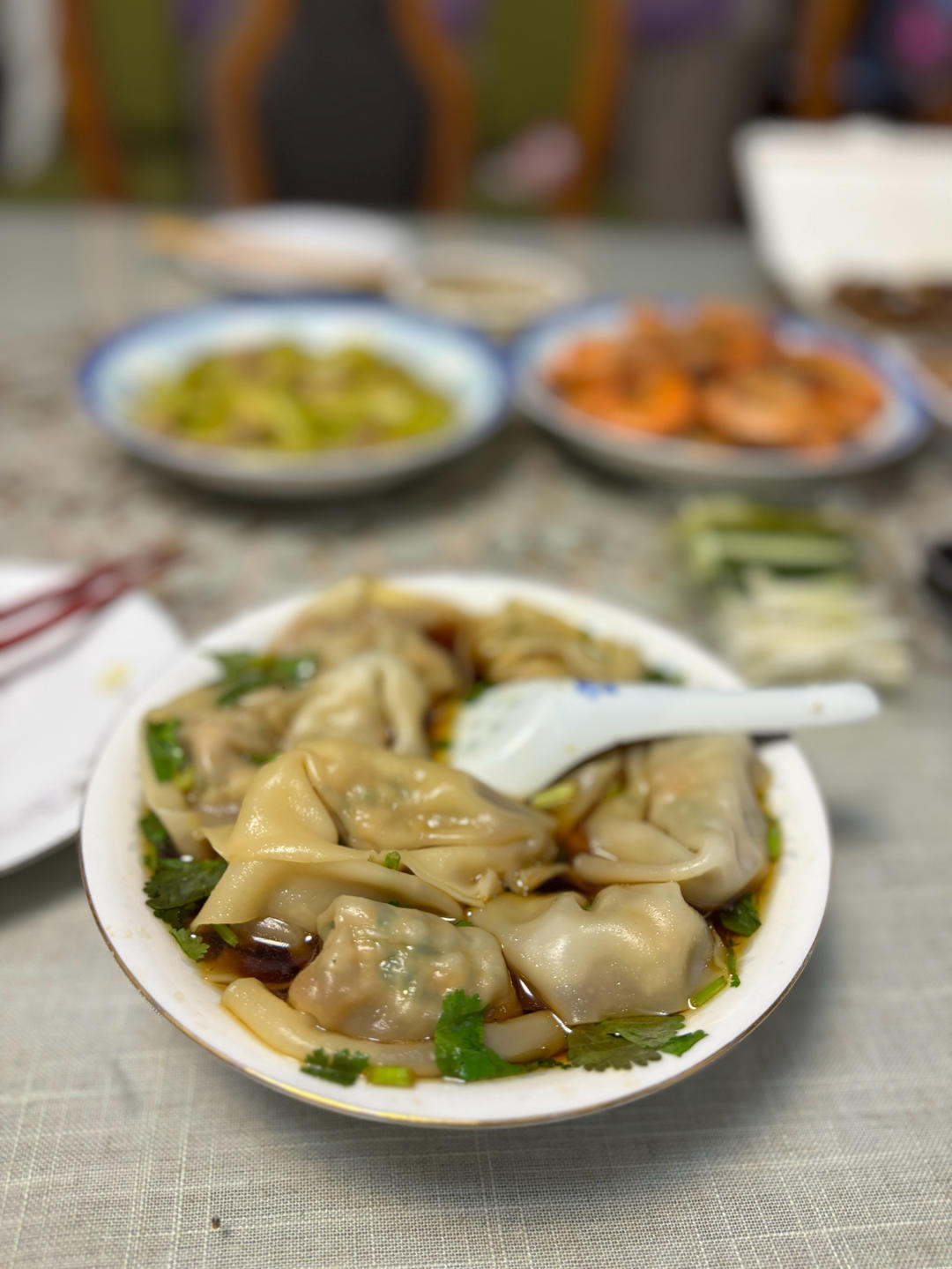 鲜肉馄饨 馄饨皮 馄饨汤底（附6种包法）